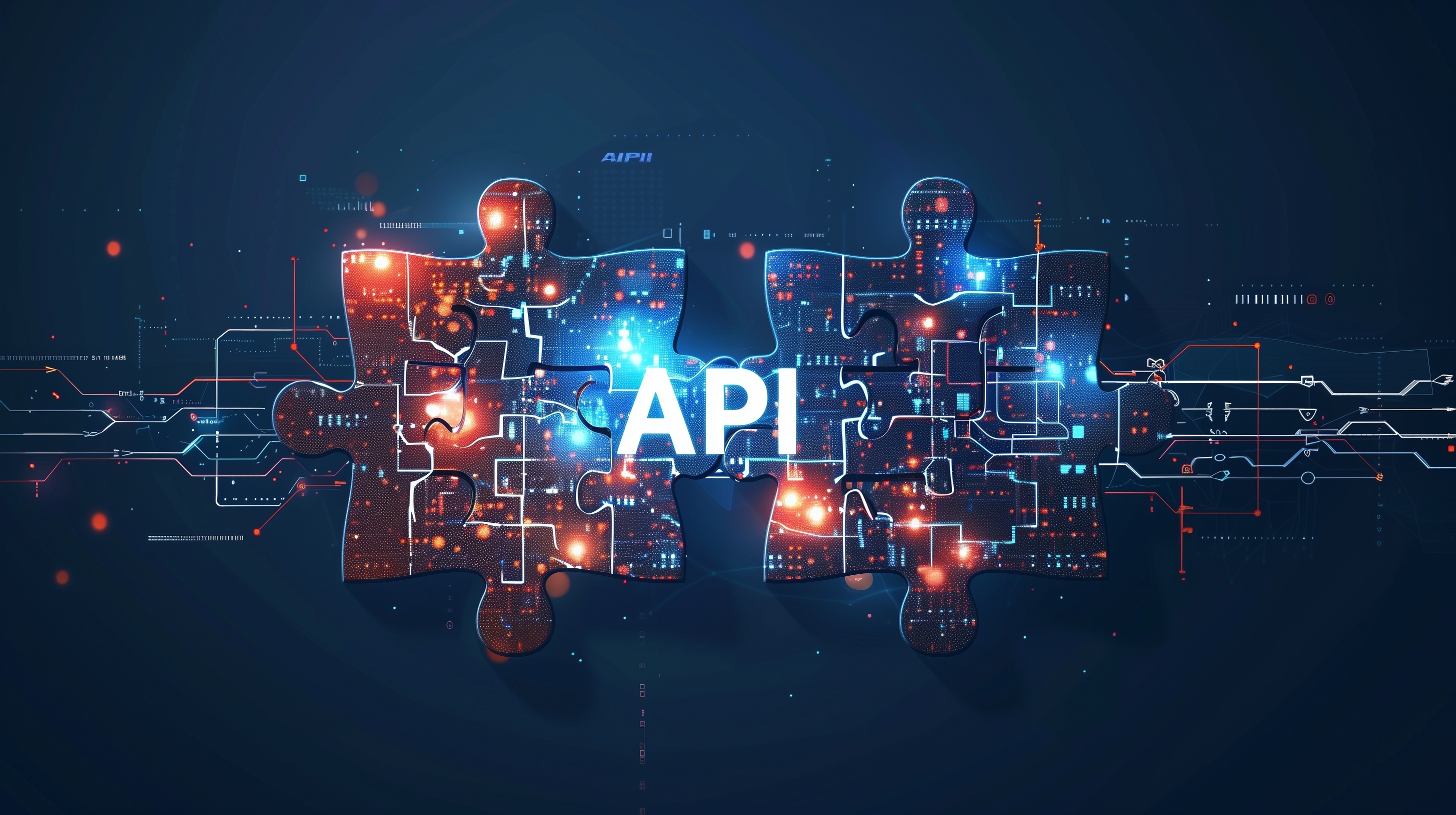 api connecting two puzzle pieces