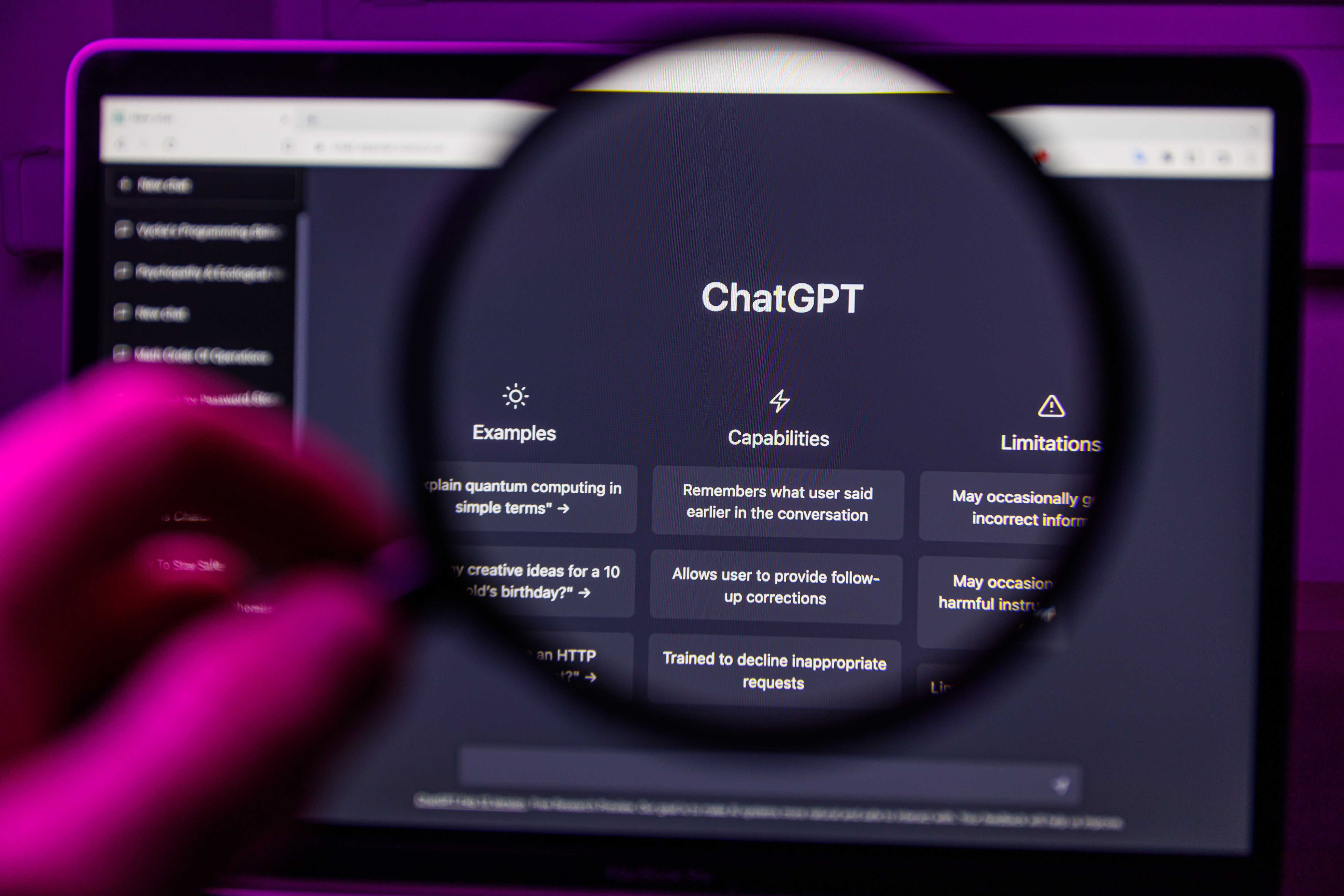 examples of chatgpt ai