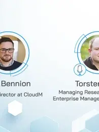 Gary Bennion and Torsten Volk podcast banner