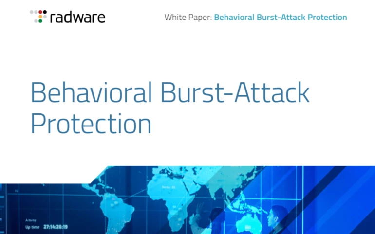 radware behavioral burst attack protection